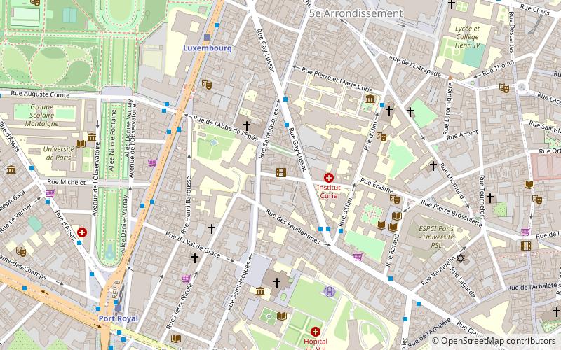 Studio des Ursulines location map