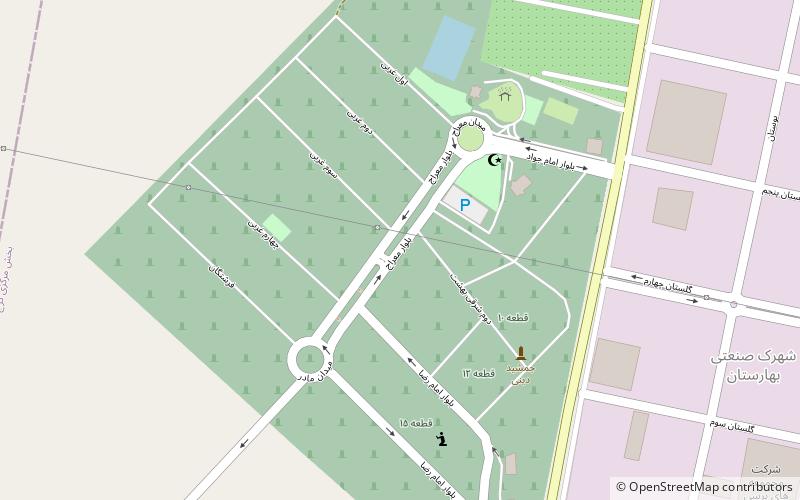 behesht e sakineh karadsch location map