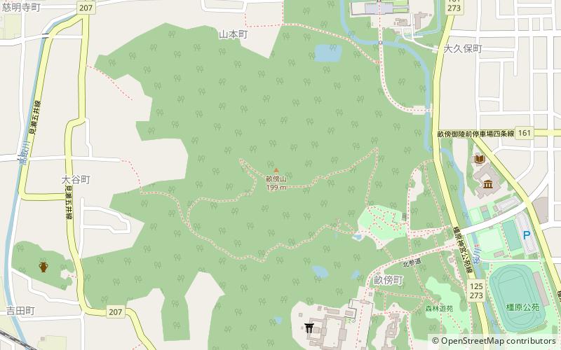 Yamato Sanzan location map