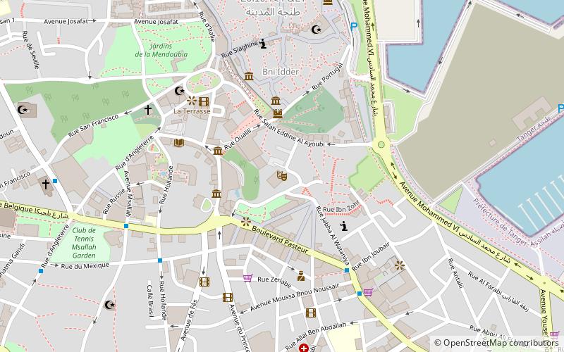 Teatro Cervantes location map