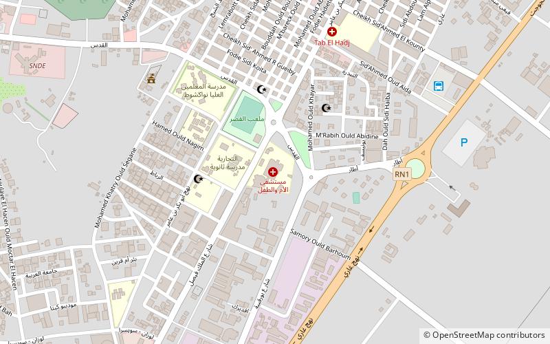 old fort nouakchott location map
