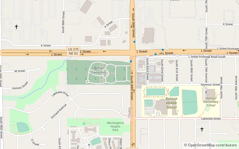 beth el cemetery omaha location map