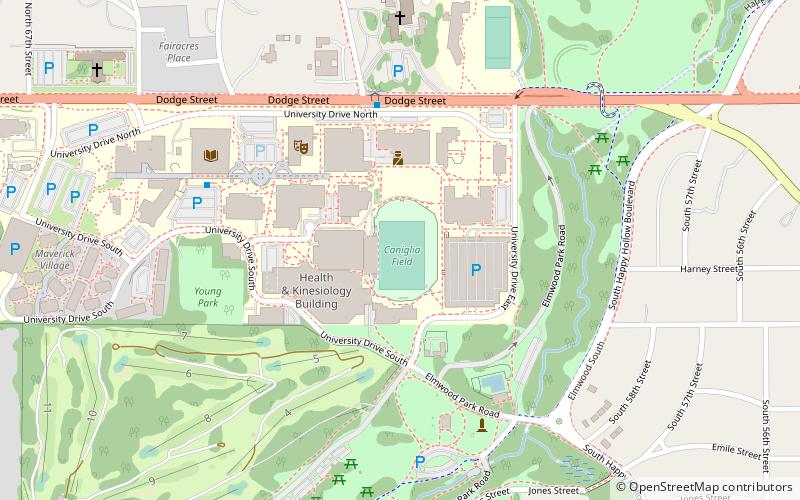 al f caniglia field omaha location map