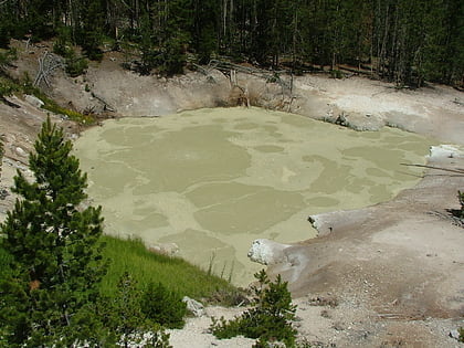 sulphur caldron yellowstone nationalpark